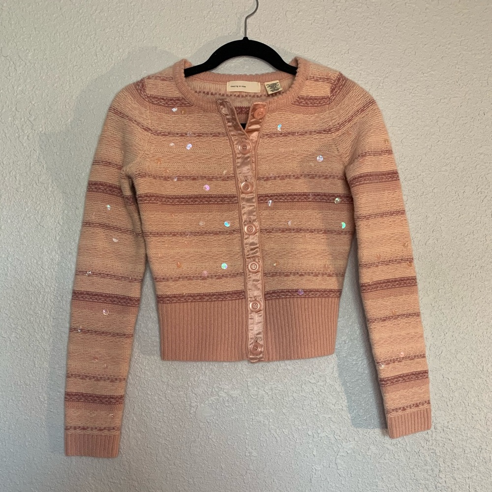 Anthropologie Sleeping on Snow Sweater